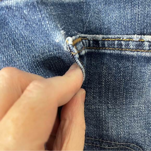 Adriano Goldschmied Jeans The Graduate Tailored Leg 38 29” Inseam Blue - Picture 6 of 9